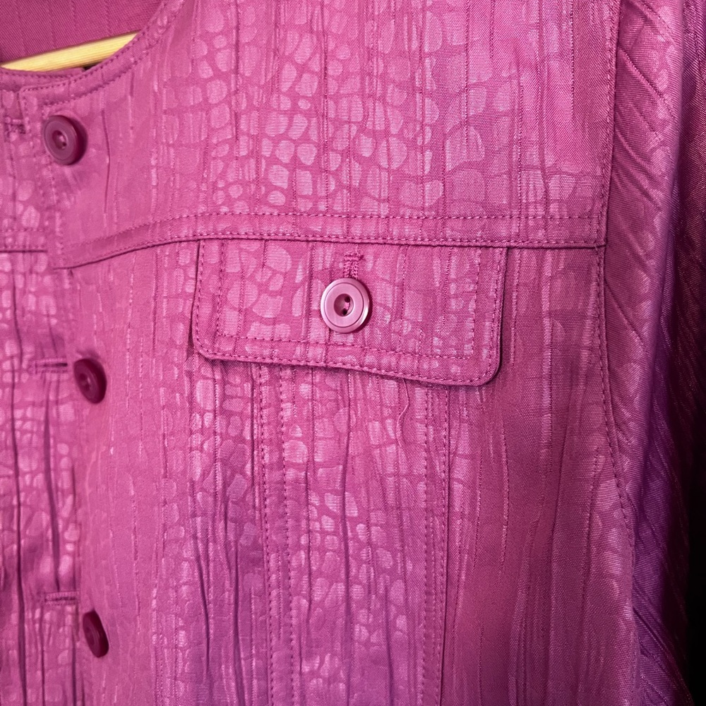 Textured Alfred Dunner Jacket 🌸 - Picture 3 of 7